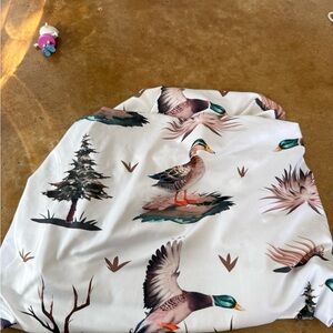 Duck Print Bedding Set